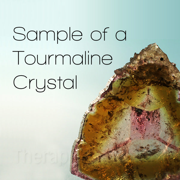 Sample of a Multi Colored Tourmaline Crystal