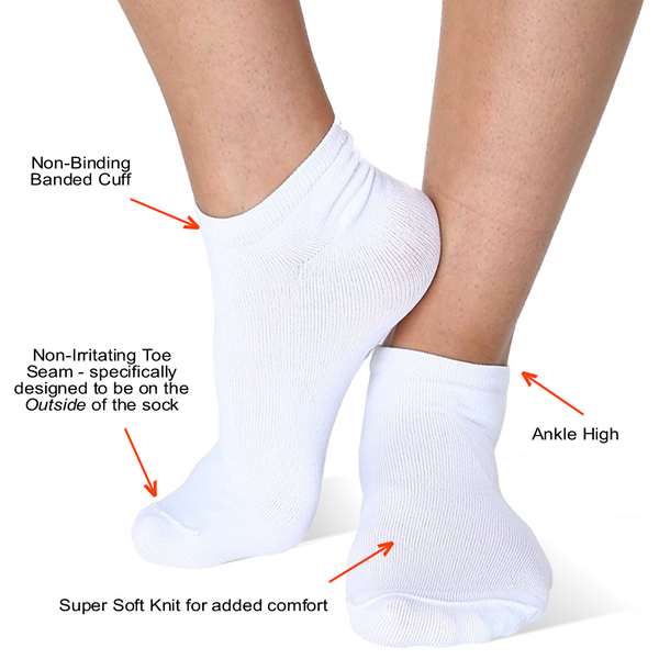 Nano Bioceramic Circulation Ankle Socks for Nerve Restoration