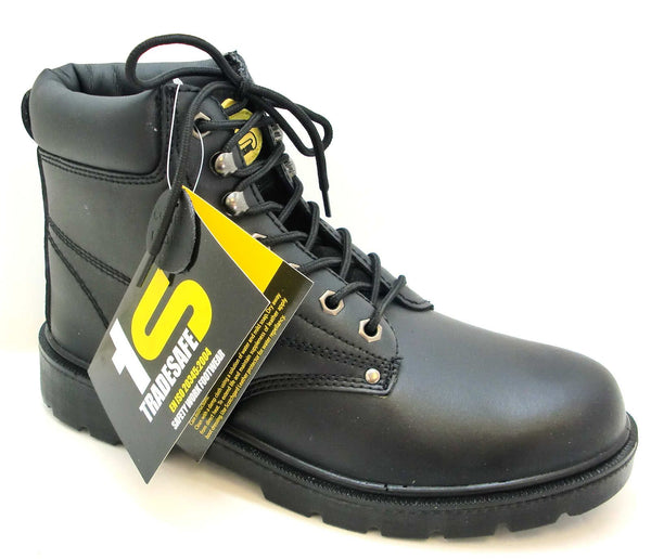 Tradesafe Coated Leather Safety Boots 