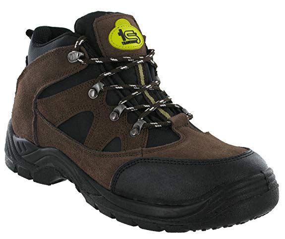 steel toe cap trainer boots