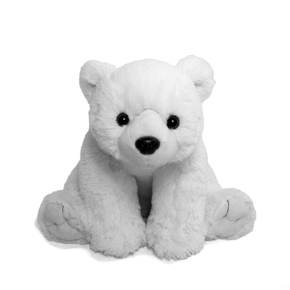 white polar bear stuffed animal
