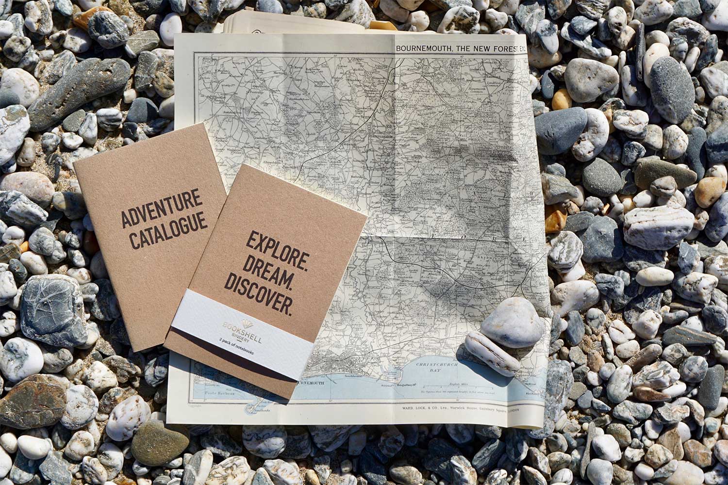 Travellers notebook, Explore. Dream. Discover, and Adventure Catalogue, from Bookshell