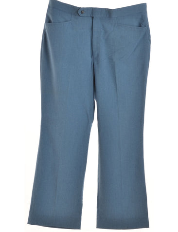 Smart Trousers Blue With Pockets