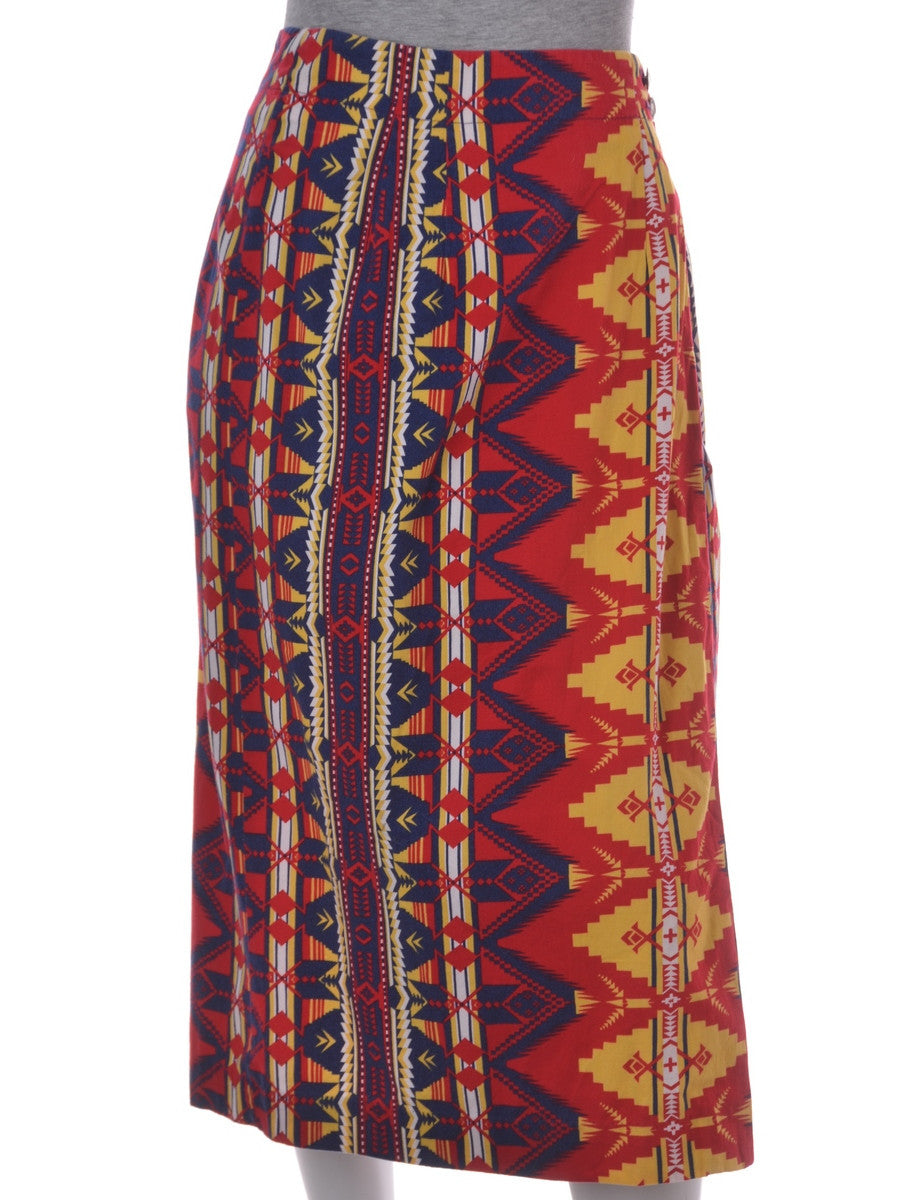 Midi Skirt Multi-colour