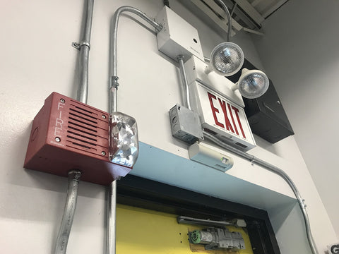 emergency exit heads up on the heat