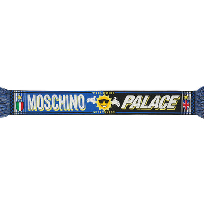 PALACE MOSCHINO SCARF BLUE