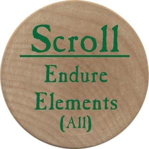 Scroll Endure Elements (UC) - 2005a (Wooden)