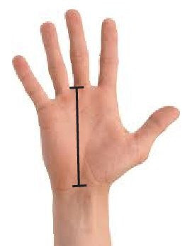 Palm Guards Measurement Points Gymnastics Hand Guards GMD