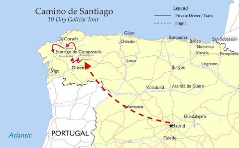 Camino de Santiago Spain 10 day tour