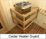 Superior Sauna Cedar Heater Guard