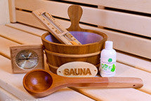 Superior Sauna Six Piece Sauna Accessory Combo Kit
