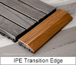 Superior Sauna IPE Edger Transition Tile
