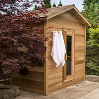 Superior Sauna Outdoor Cabin Sauna Solid Wood