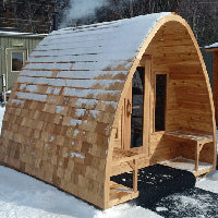 Superior Sauna Pod Outdoor Sauna Triple Layer Roof