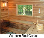 Superior Sauna Rec Cedar Paneling