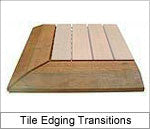 Superior Sauna Tile Edging Transitions