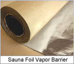 Superior Sauna Foil Vapor Barrier