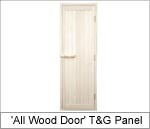 Superior Sauna All Wood Door