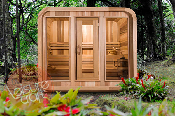 elke dag Architectuur Grof Outdoor Luna Sauna 8 x 6 – Superior Saunas
