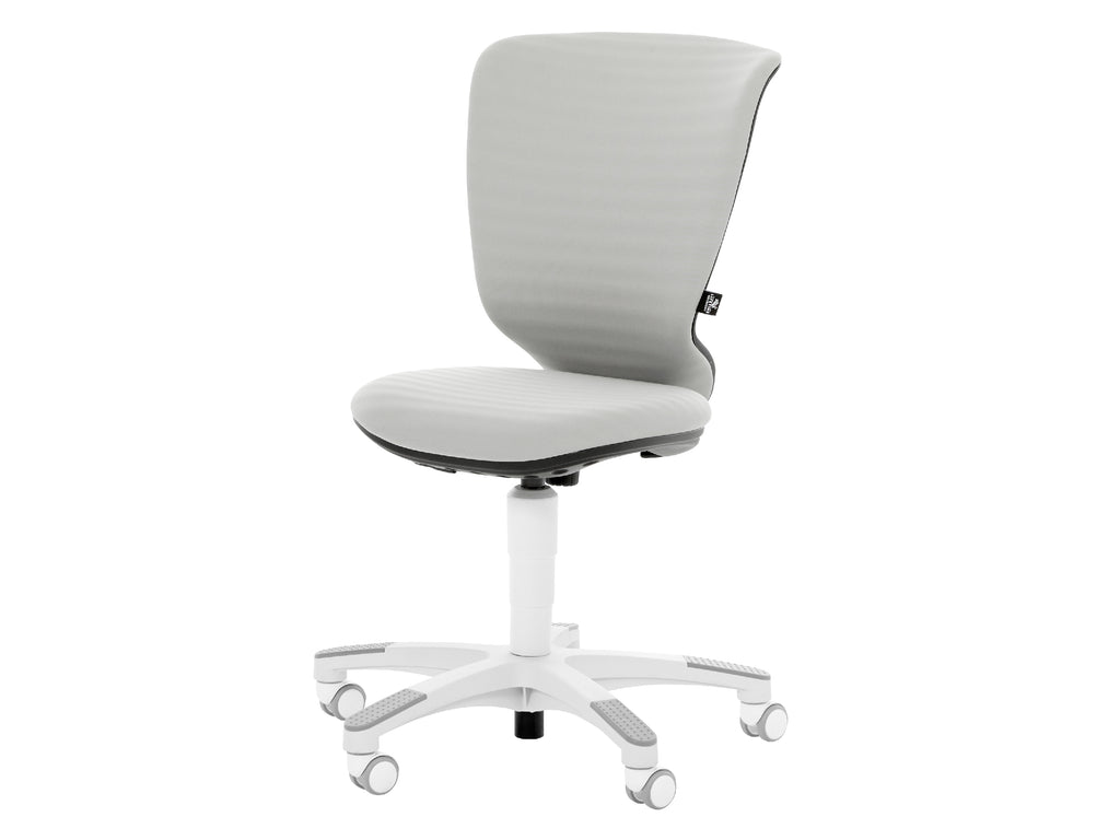 kids white desk chair