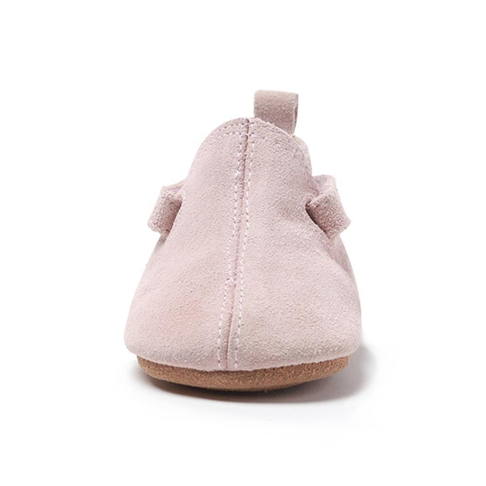 Dusty Pink Suede Baby Shoe – Zutano