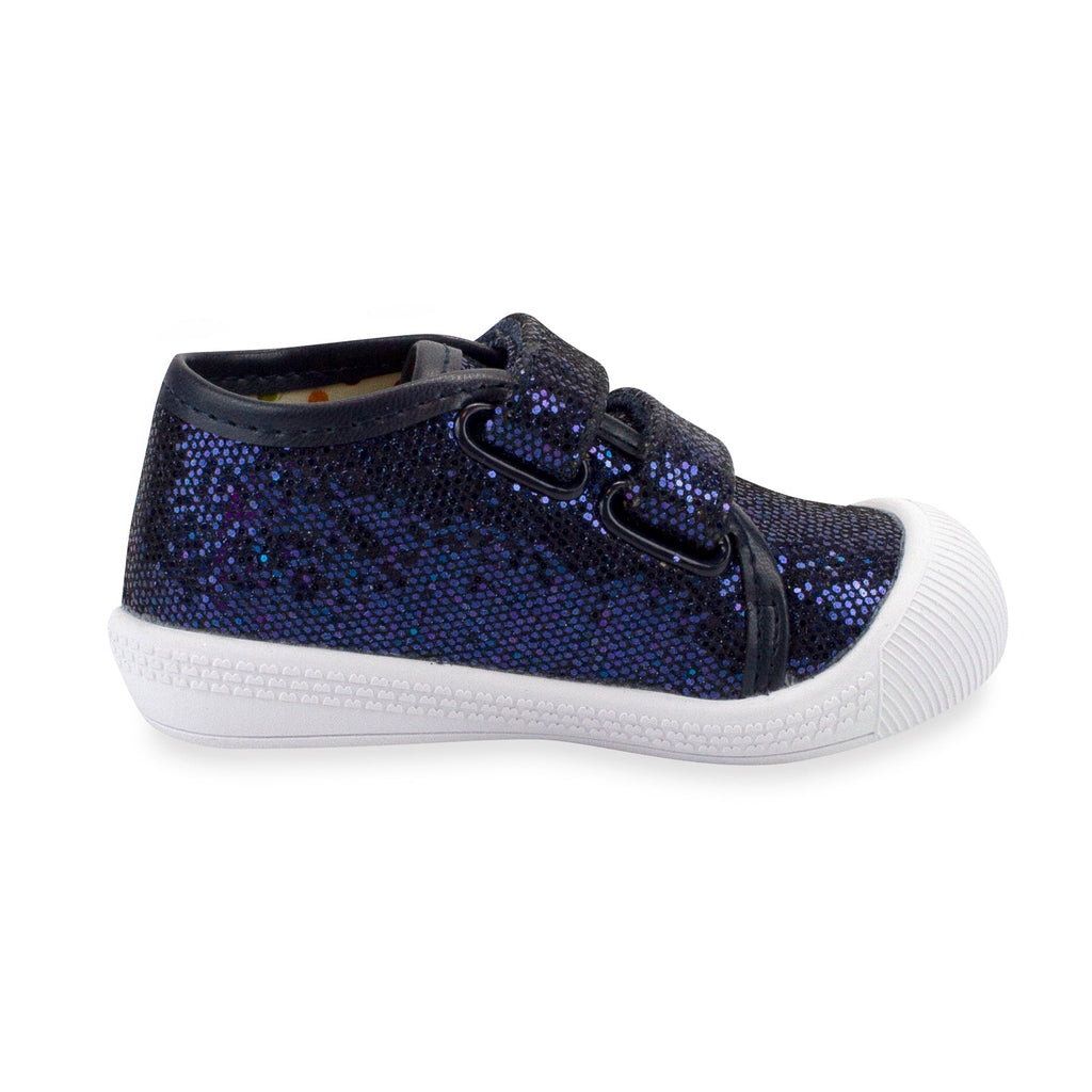 Nina Double V Baby Shoe - Sparkle – Zutano
