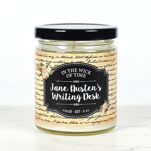 Jane Austen S Writing Desk Bookish Candle In The Wick Of Time