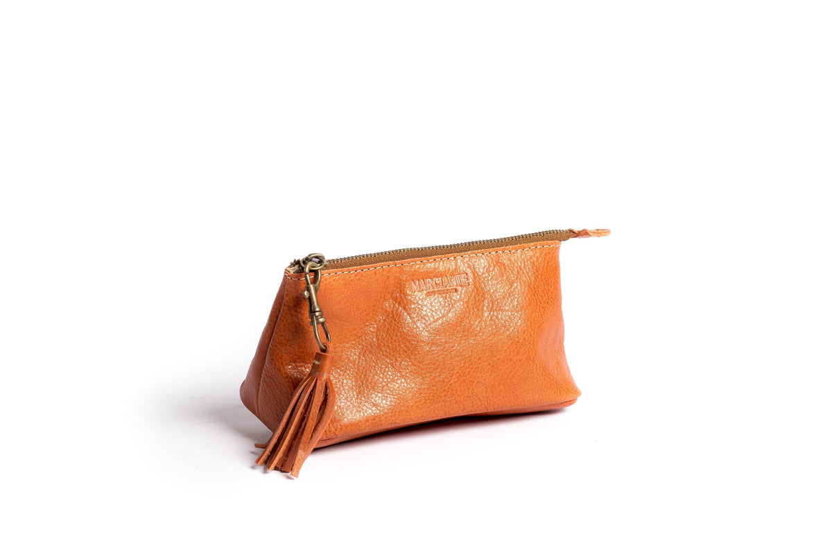 orange company purse