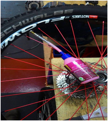 tyre sealant - tirecare bicycle sealant with stans notubes tyre