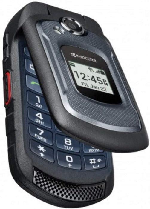 4G LTE Kyocera DuraXV E4710 Basic Flip At&t Rugged Cell Phone Straight