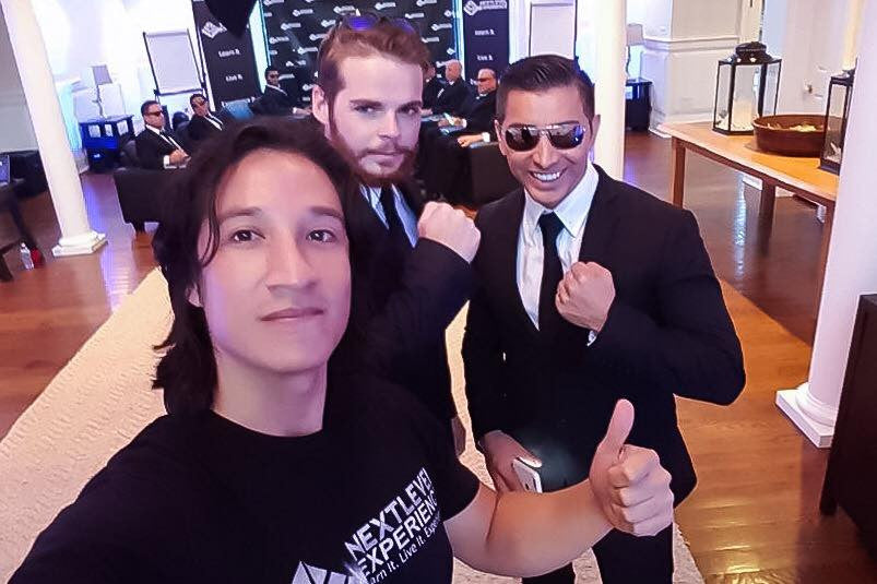 Ph daniel sanchez selfie with christian abad and Jay Russell 