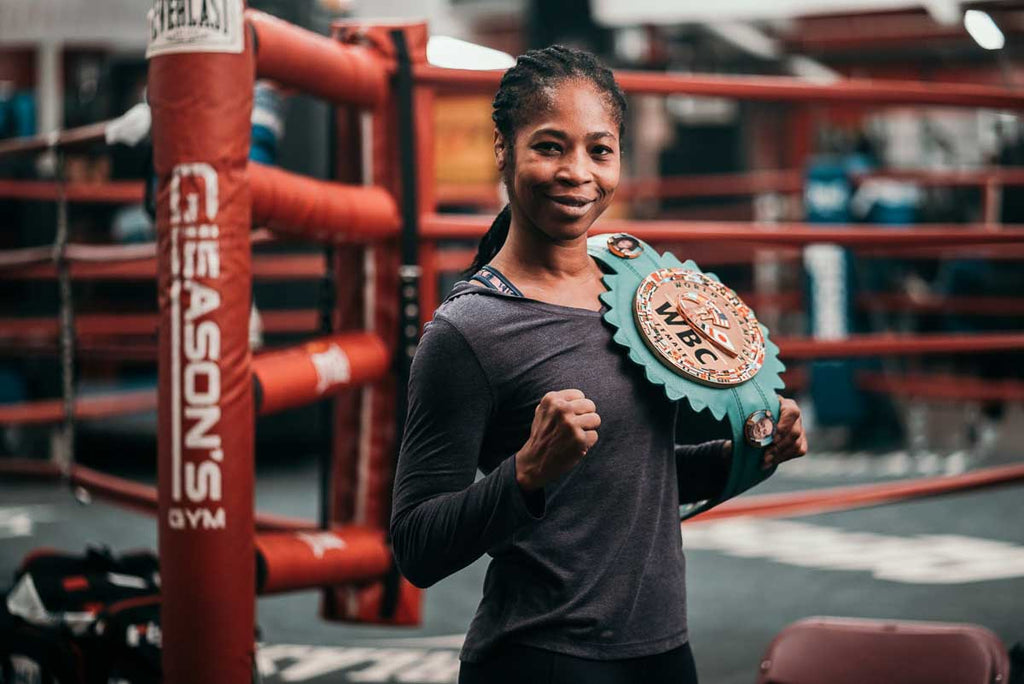 Alicia Slick Ashley at gleasons gym by ph daniel sanchez