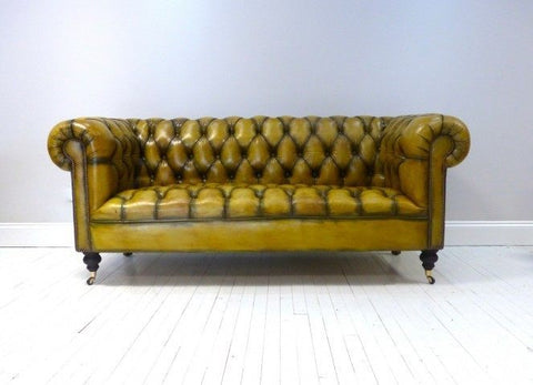 Leather Chesterfield Sofa