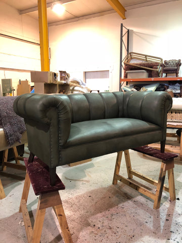 crafting a Chesterfield sofa for the bank of England