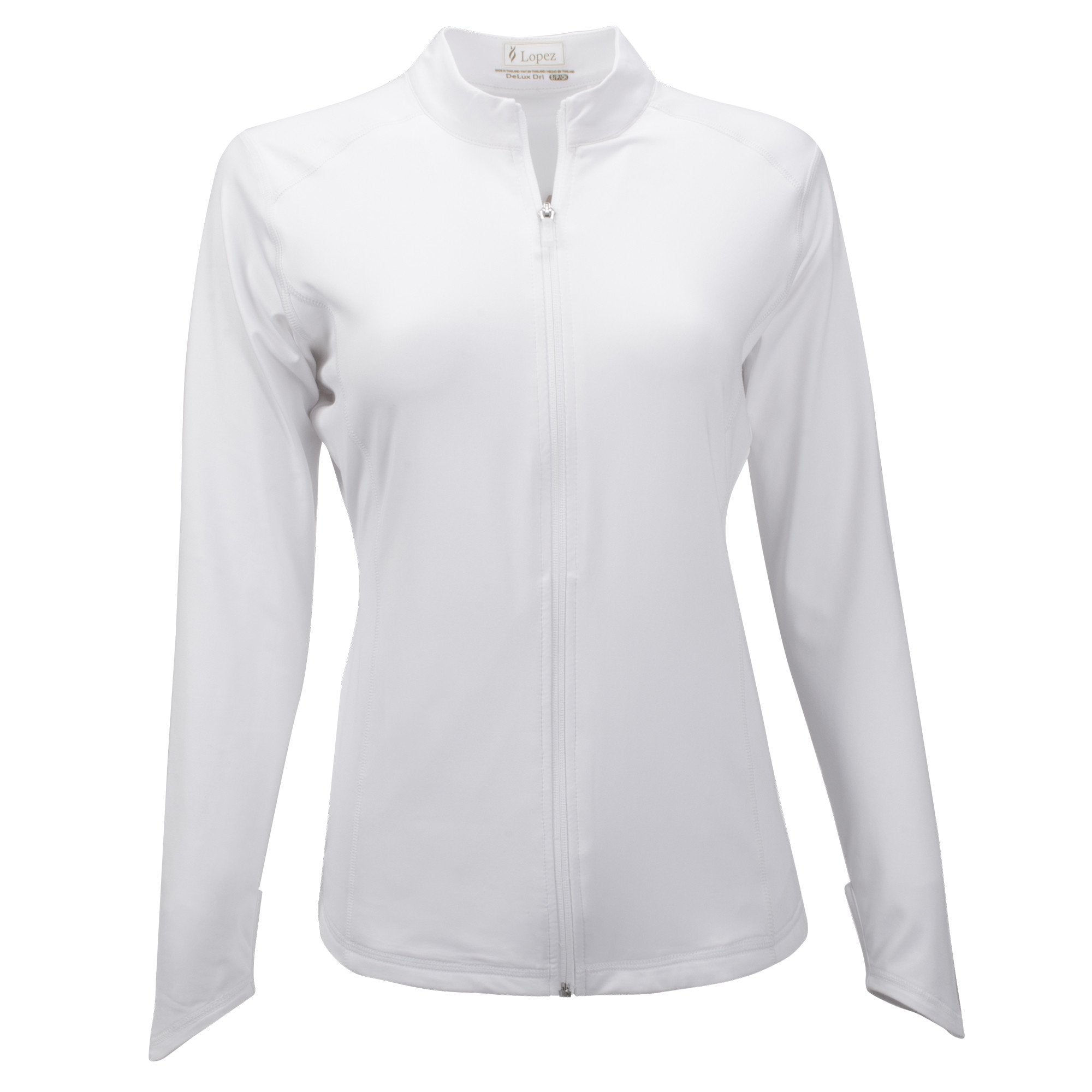 Nancy Lopez Jazzy Jacket Plus White