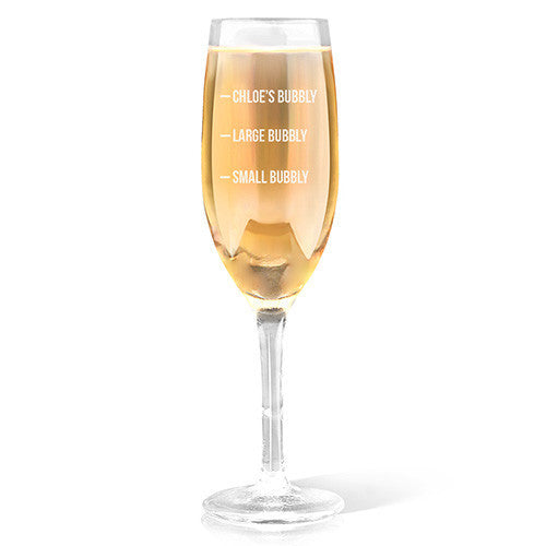 design champagne glasses