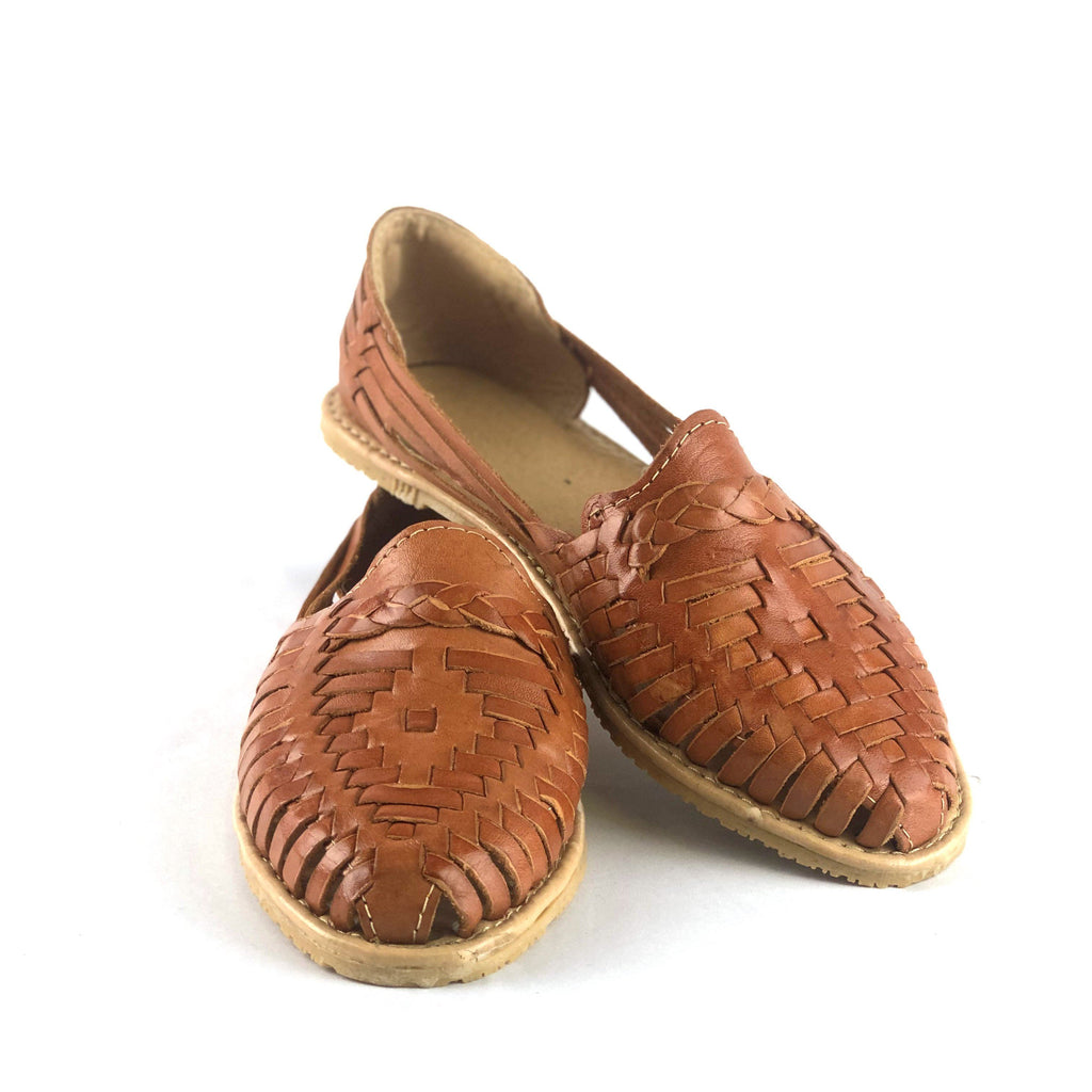women's leather huarache shoes