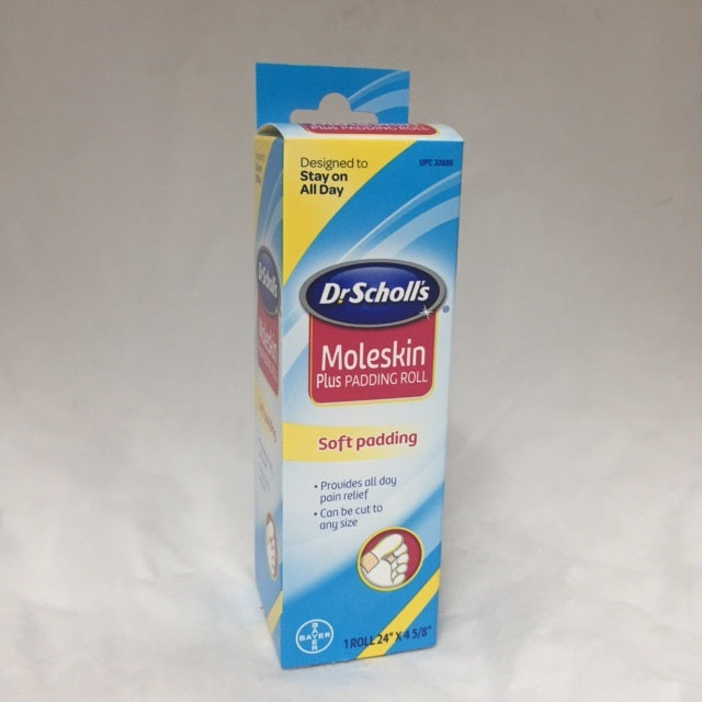 dr scholls moleskin roll