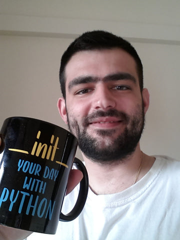 Nerdlettering Python Mug Photo