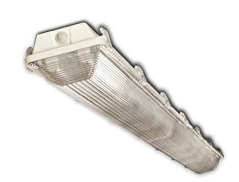 Howard Lighting VSA8A454APSMV000000I VSA8 4 Lamp T5 HO Fluorescent Enclosed Vapor Dust Proof Strip Lighting Fixture NSF IP67