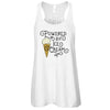 Powered By Ice Cream Women's Flowy Racerback Tank - SoREALa