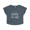 The Universe is on My Side Women's Tri-Blend Dolman - SoREALa