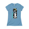 Pretty Kitty Triblend Short Sleeve Tee - SoREALa