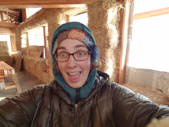 Cameron Rolle of Sweet Belly Farm Helping with Straw Bale House