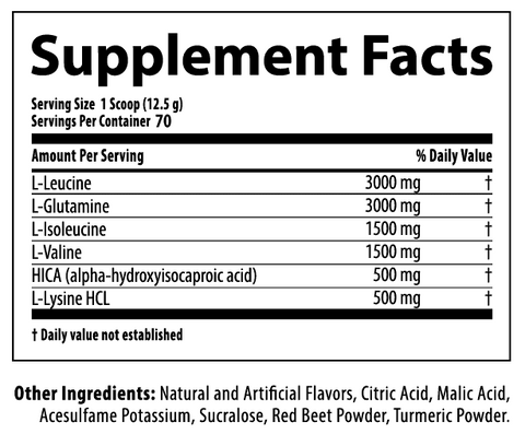 Nutrabolics Anabolic State Supplement Facts