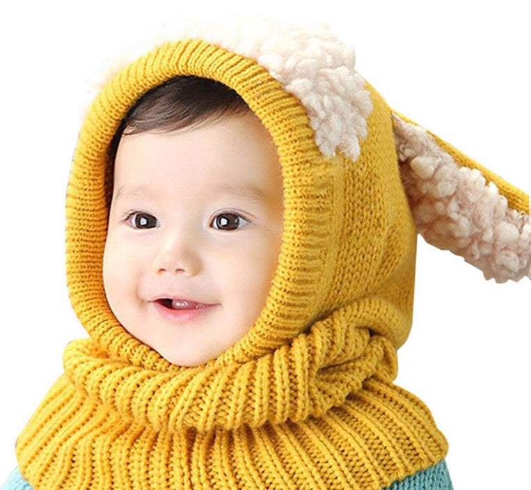 baby winter hat and scarf