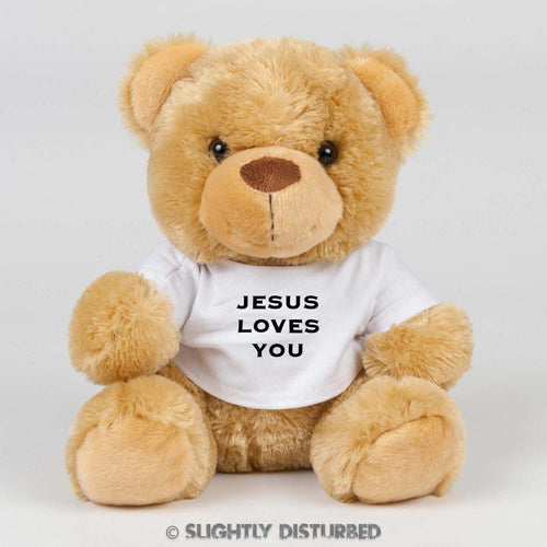 Jesus Loves You...Cunt Swear Bear - Rude Bears - Slightly Disturbed