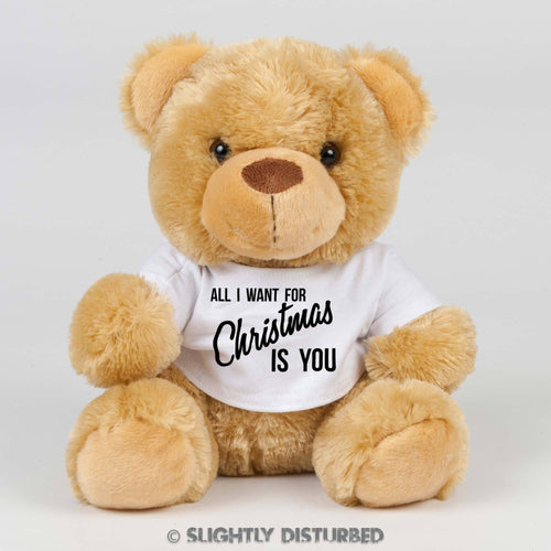 All I Want For Christmas...Tits Swear Bear - Slightly Disturbed