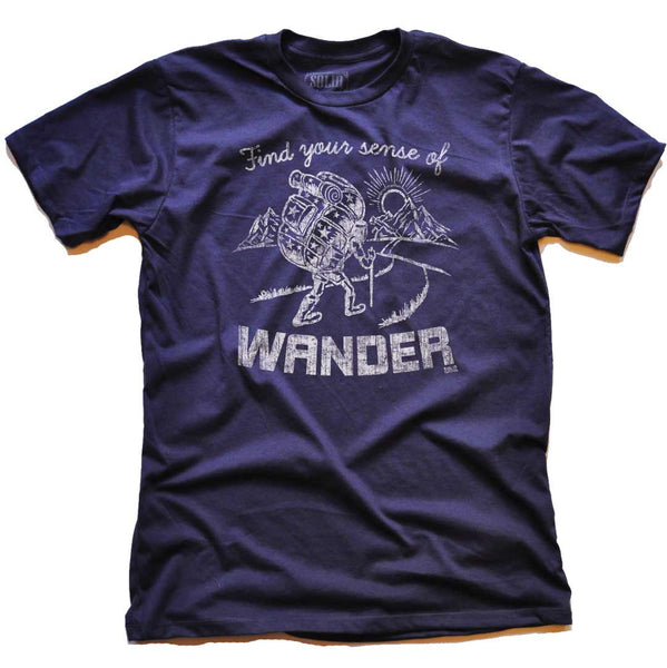 Find Your Sense of Wander T-shirt by Solid Threads | What does it mean to be home