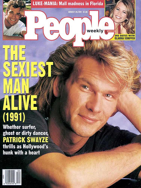 Patrick Swayze - The Sexiest Man Alive People Mag Cover